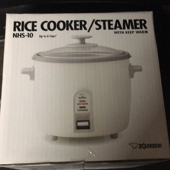 - New!Rice cooker/Steamer/w keep warm- new still in box by zojirushi - Picture 3 of 5